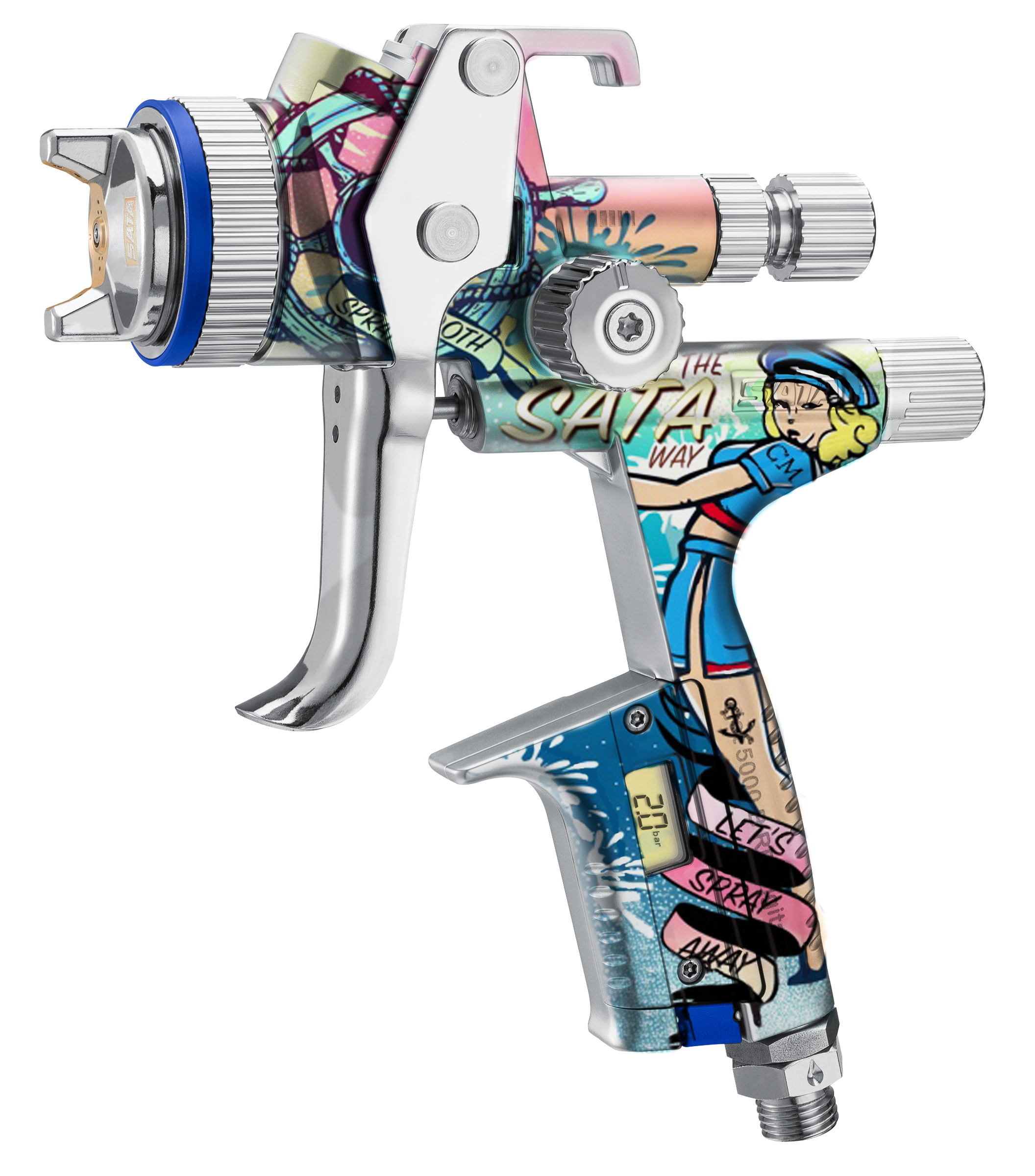 SATAjet 5000 B Sailor - Spray away bei Autolack21