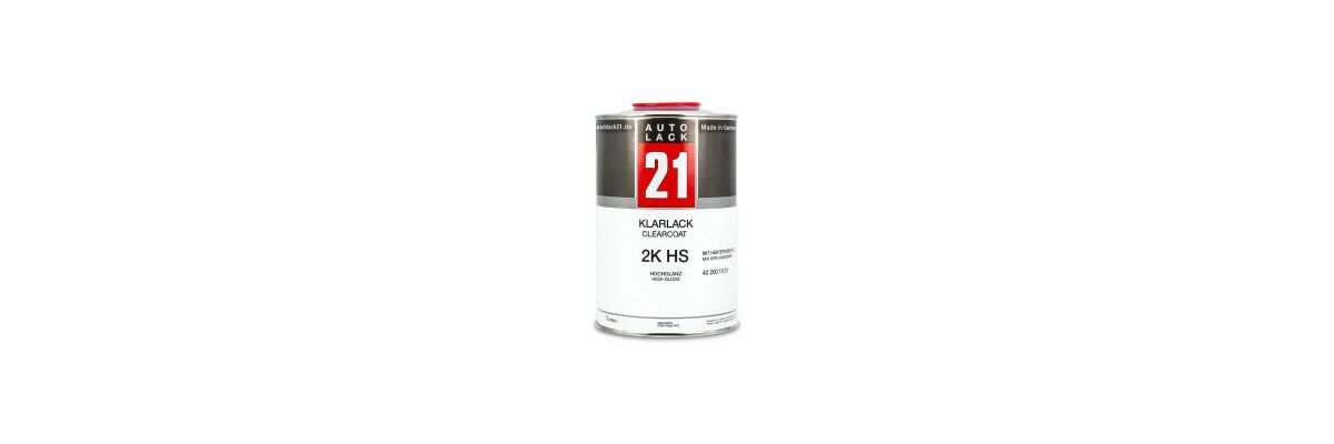 Autolack21 HS Klarlack zum Sonderpreis - 