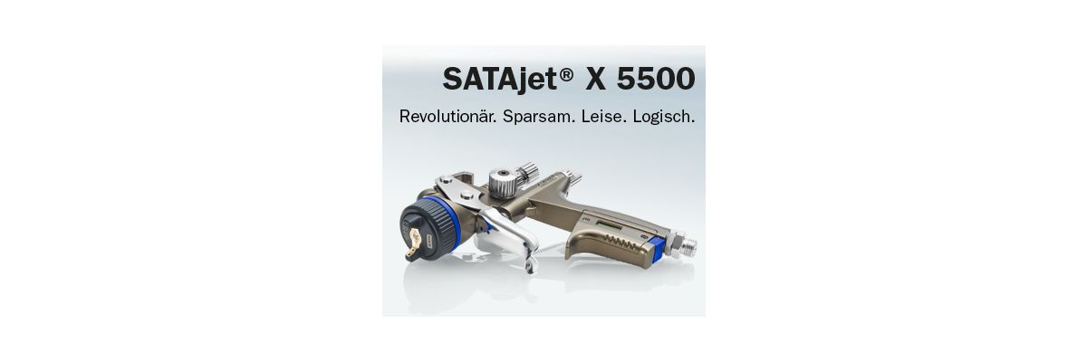 MaXimale Leistung im Doppelpack - Die SATAjet X 5500 jetzt inklusive Fitnesstracker! - 