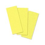 Rutscher-Schleifpapier gelb, 100er Korn (100 Stk)