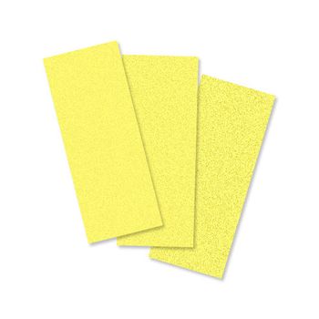 Rutscher-Schleifpapier gelb, 120er Korn (100 Stk)