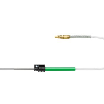 SATA Venturi-Hakensonde Ø 5 mm, mit flexiblem Führungsschlauch, Venturi-Sprührohr, für Hohlraum- & Flächenapplikation