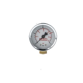 SATA Manometer 0 ? 4 bar 50 mm rote Markierung bei 3 bar