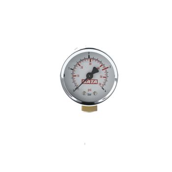 SATA Manometer 0 &ndash; 4 bar 50 mm rote Markierung bei 3 bar