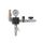 SATA Einfachdruckminderer mit Manometer & Sicherheitsventil max. Druck 6,0 bar