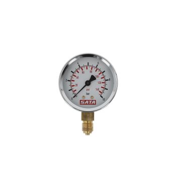 SATA Manometer 0-10 bar 50 mm