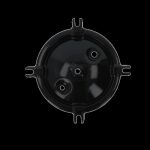 SATA Deckel schwarz RILSAN beschichtet mit Drucklaschen...