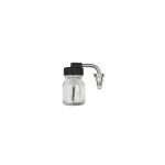 SATA 15 ml Glasbecher mit Steckdeckel & -anschluss