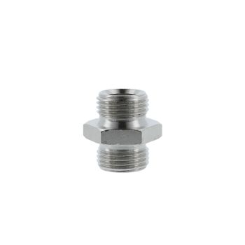 SATA Gewindenippel 1/2" (Außengewinde) vernickelt