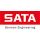 SATA Materialanschluss für zweite Pistole Edelstahl an Materialfeindruckregler