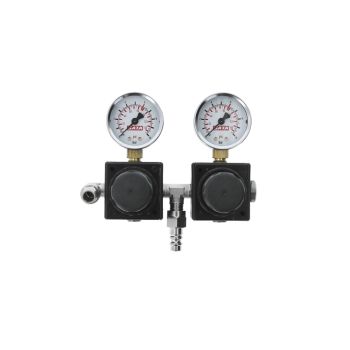 SATA Doppeldruckminderer mit Manometer 0 – 10 bar