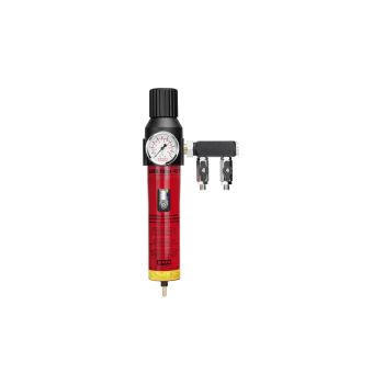 SATA filter 424 1-stufiger Sinterfilter, Druckregler, Abgangsmodul (2 x 1/4" Außengewinde)