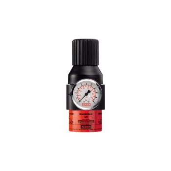SATA Druckminderer 420 mit Manometer 0 – 10 bar Luftein- & ausgang G 1/2" (Innengewinde)