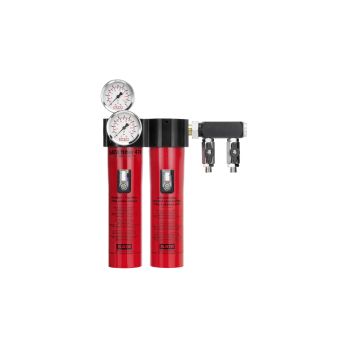 SATA filter 474 2-stufiger Feinfilter/Aktivkohle, ohne Druckregler, mit Abgangsmodul (2 x 1/4" Außengewinde)
