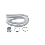 SATA Flexibles Rohr Alu 5 m lang zur Absaugung von...