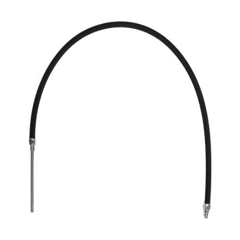 SATA Türsonde, Stahl 150 mm Arbeitslänge, Ø 8 mm, mit Radialdüse 360° & nach vorne sprühend, mit flexiblem Führungsschlauch 1000 mm