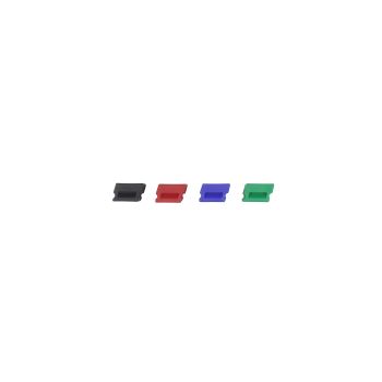SATA CCS-Clips grün blau rot schwarz (4 St.)