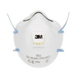 3M 8822 vorgeformte Atemschutzmaske FFP2 mit Ventil (10 Stück)