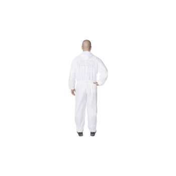 SMS Overall Schutzanzug Kategorie 3 weiß mit Kapuze Größe 3XL mit Ihrem Firmenlogo SMS Overall Schutzanzug Kategorie 3 weiß mit Kapuze Größe 3XL mit Ihrem Firmenlogo