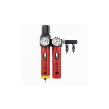 SATA filter 444 2-stufiger Sinterfilter/Feinfilter, Druckregler, Abgangsmodul (2 x 1/4" Außengewinde)
