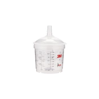 3M 16152 PPS TypeV 400ml Becher, 200 µm Deckel- und Becher-Kits (1 Set)