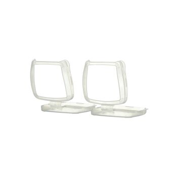 3M D701 Secure Click Filterhalter für Mehrweg-Atemschutzmasken HF-800 (10 Stk)