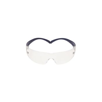 3M SecureFit 200 Schutzbrille, blaue Bügel, Scotchgard Anti-Fog-/Antikratz-Beschichtung (K&N), transparente Scheibe (1Stk)