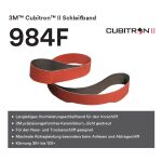 3M 20260 Cubitron II 984F 38mm x 1,525m, 36+ Schleifgewebe Band (40 Stück)