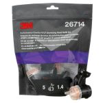 3M 26714 HVLP Hochleistungsdüsenkopf für Fließbecher, 1.4mm, orange, 26714 (1 Packung)
