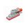 3M 28528 Einhand-Druckluft-Exzenterschleifer Serie Elite mit externe Absaugung, 70 mm x 198 mm, 3,2 mm Schleifhub (1 Stück)