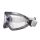 3M 2890A Vollsicht-Schutzbrille - indirekte Belüftung, Anti-Fog-Beschichtung, transparentes Acetatglas (1 Stück)