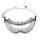 3M 2890A Vollsicht-Schutzbrille - indirekte Belüftung, Anti-Fog-Beschichtung, transparentes Acetatglas (1 Stück)