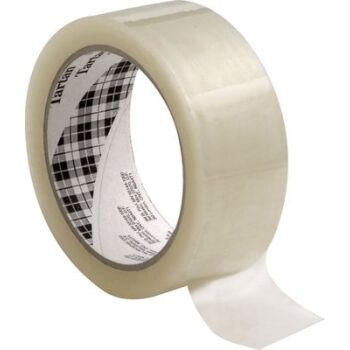 3M Tartan Verpackungsklebeband 369 transparent, 50mm x 66m (Packung mit 6 Stk)