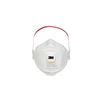 3M 9332+ Aura Atemschutzmaske FFP3 mit Ventil  (Pack mit 10 Stk)