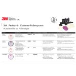 3M Perfect It Feines Schaum-Polierpad für Exzenterpoliermaschine violett 150 mm 34127 (2Stk im Beutel)