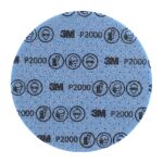 3M Hookit Flexible Feinschleifscheibe Durchmesser 75mm, 125mm oder 150mm Körnung 400-2000