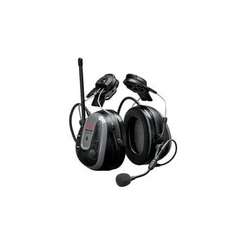 3M MRX21P3E5WS6 PELTOR WS ALERT XP Helmbefestigung Headset, Bluetooth®, UKW-Radio, Grau, (1 Stück)