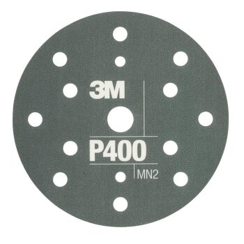 3M Hookit Flexible Schleifscheibe 270J 150mm 15-fach gelocht P400 - P1500 (25 Stk)