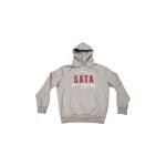 SATA Hoodie grau -Vintage- Größe S-XXL, 65%...