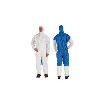 3M 4535 Schutzanzug Typ 5/6 weiß-blau Größe M bis 3XL (1 Stk)