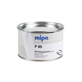 Mipa P 85 styrolreduziert (1kg oder 250g) - PE-Feinspachtel hochweiss inkl. Härter