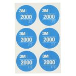 3M Lackkorrektur Handschleifsystem Schleifblüte 32mm P1000-P2500 (10er Pack)
